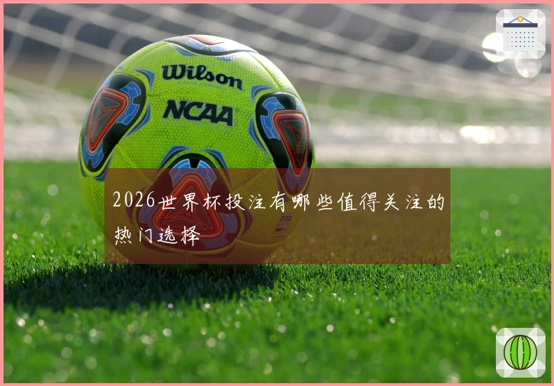 2026世界杯投注有哪些值得关注的热门选择