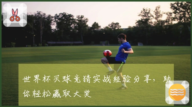 世界杯买球竞猜实战经验分享，助你轻松赢取大奖