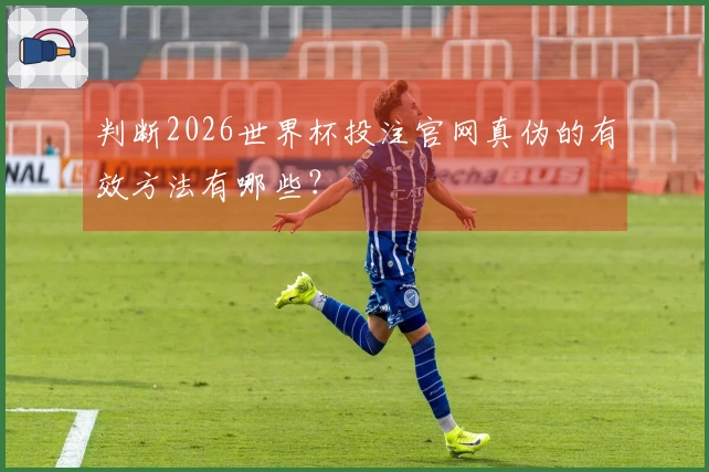 判断2026世界杯投注官网真伪的有效方法有哪些？